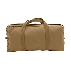 Rothco Canvas Tanker Style Tool Bag, 19” x 9” x