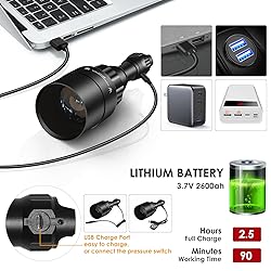 UniqueFire 1605 850nm IR Illuminator Flashlight