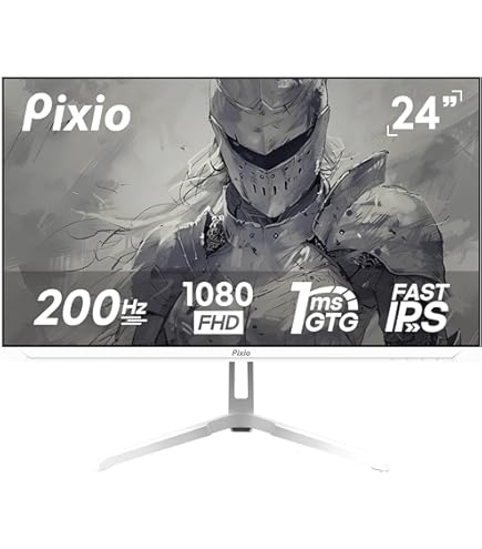 Amazon.com: Pixio PX27U Wave White 27 inch 160Hz Refresh Rate 4K