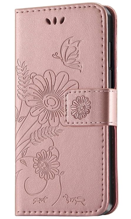 kazineer Hülle für Huawei Honor 8X, Handyhülle Leder Tasche Flip Case mit Standfunktion Schutzhülle kompatibel mit Huawei Hon