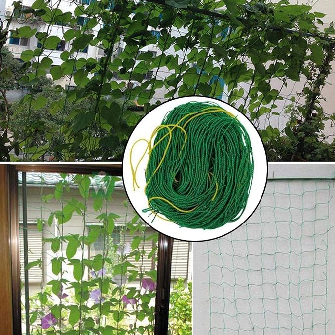 Malla de enrejado de nylon, duradera planta de enredadera de ...