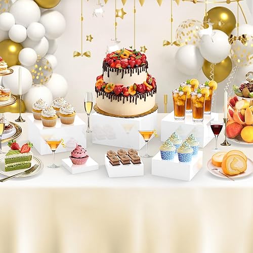 Leinuosen 6 Pcs Large Buffet Risers, 7 To 12 Inch Catering - View #5