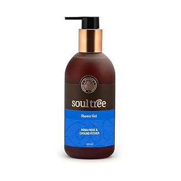 SoulTree Indian Rose & Cooling Vetiver Shower Gel - 250ml