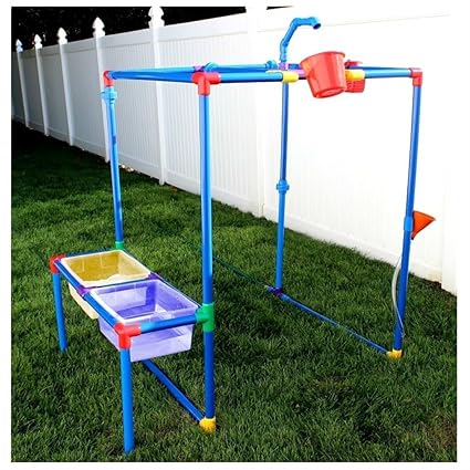 Sand Water Toys Outdoor Toys Structures Buckets Of Fun 6 In 1