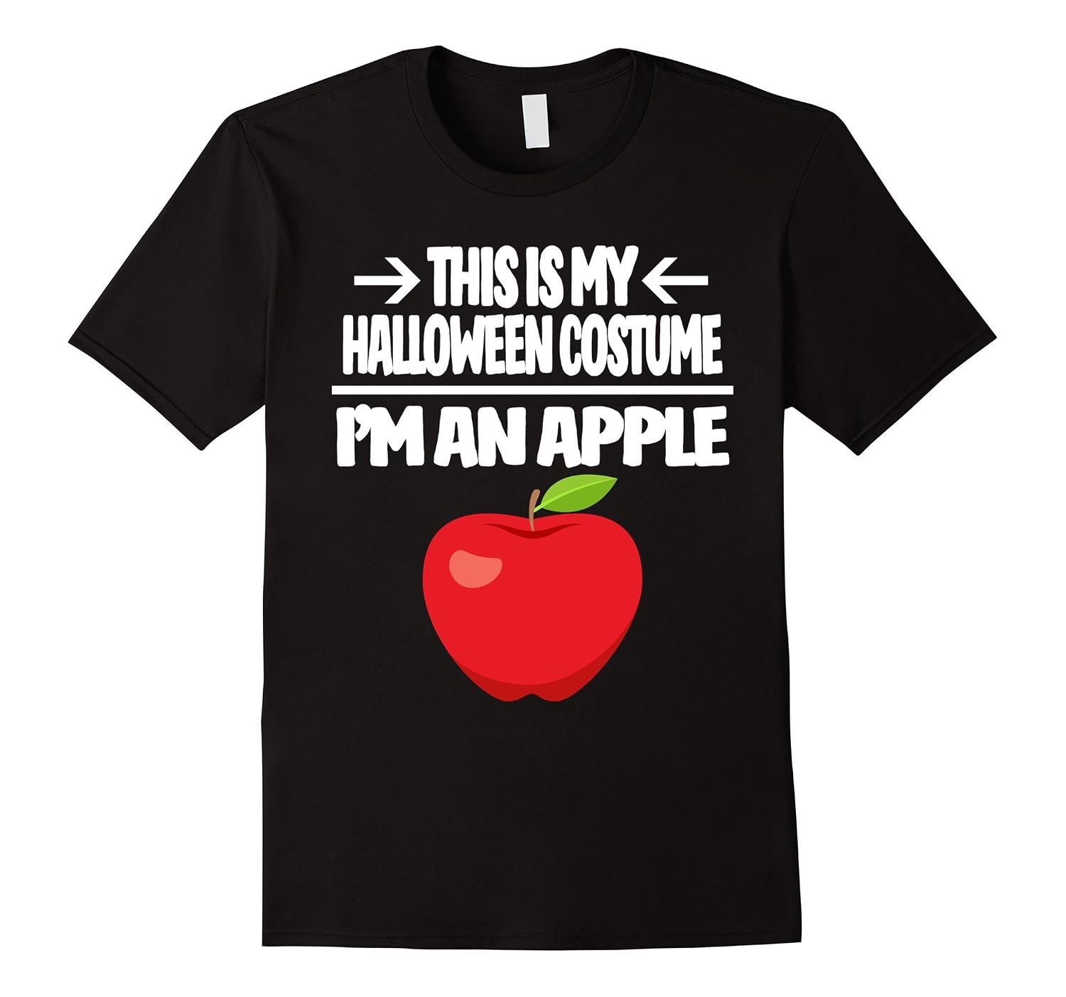 Apple Halloween Costume Tshirt - Men Women Youth Sizes