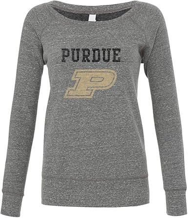 women's purdue crew neck sweatshirt