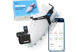 Playermaker CITYPLAY Smart Soccer Tracker for Cleats, Track 25+ Technical & Physical Metrics, 12 Month Access to CITYPLAY Soccer Training App Included, Advanced Than GPS