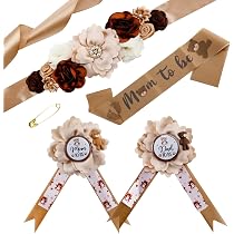 Amazon.com: Decoraciones de oso marrón para baby shower, banda ...