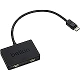 Belkin DisplayPort to 2x HDMI (F) splitter dongle