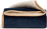 LE SURE Waterproof Dog Blanket 120x100cm Fleece Navy view 7