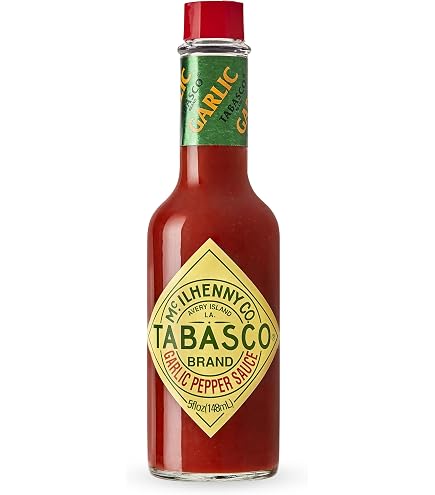 Amazon.com : Tabasco Cayenne Garlic Sauce, 5 Fluid Ounces (2 Packs