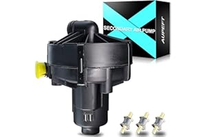 AUPEFT Secondary Air Injection Pump for:-Smart Fortwo Brabus Passion Pure Cabrio 2008 2009 2010 2011 2012 2013 2014 2015 convertible Coupe 2-Door Smog Pump Secondary Air Replacement OE# 0001406385