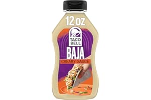 Taco Bell Mexican Taco Bell Baja Creamy Sauce, 12oz, 12 ounce