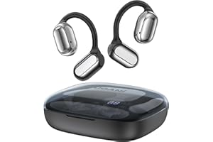 BUGANI Open Ear Headphones, Open Ear Earbuds with Immersive Stereo Sound, Clear Talk, Bluetooth 5.3 Wireless Headphones with 