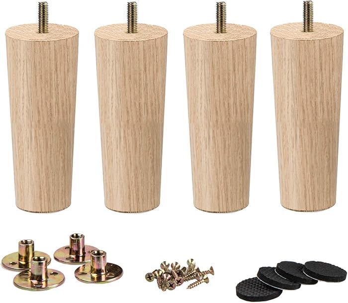Top 10 Wooden Furniture Legs 7 Inches Set Of 4