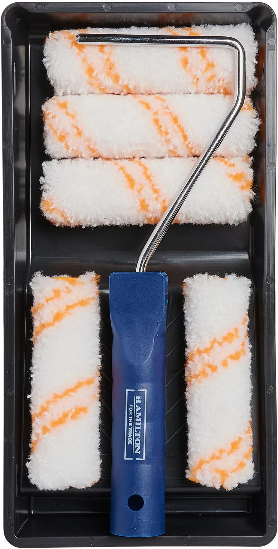 Hamilton The Trade 7 Piece Medium Pile Paint Roller Set with Tray 4in