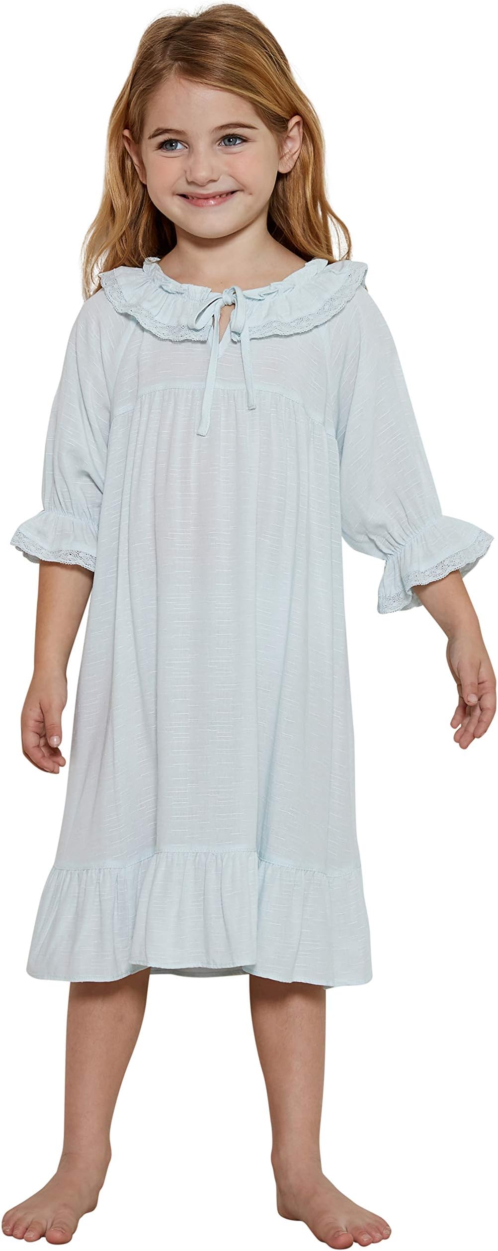 orcite Girls 18M-14 Lace Nightgown Princess Pajamas