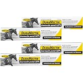 DuraMectin Ivermectin Paste 1.87% Horse Dewormer - 6.08g Oral Syringe Tube, Pack of 4