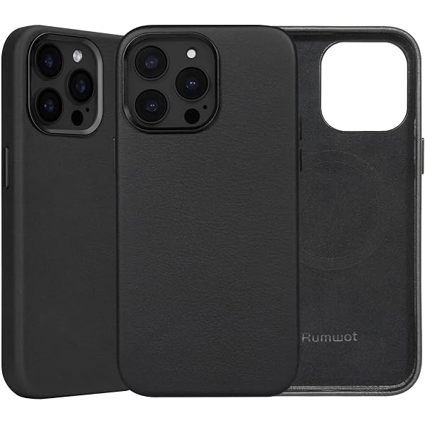 Amazon.com: Apple iPhone 14 Pro Leather Case with MagSafe - Ink