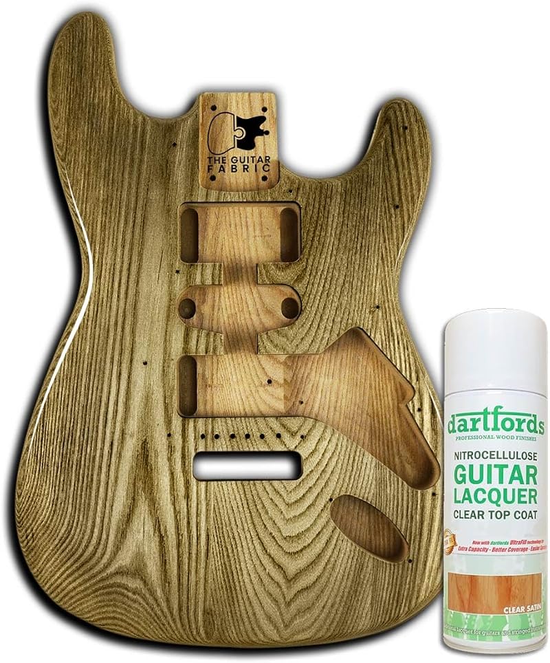 dartfords Satin Clear Nitrocellulose Guitar Lacquer 400ml Aerosol