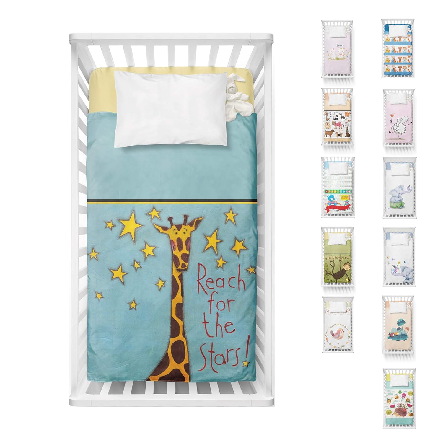 star cot bed duvet cover