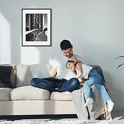 Hoikwo 14x18 Black Picture Frame, Display Pictures