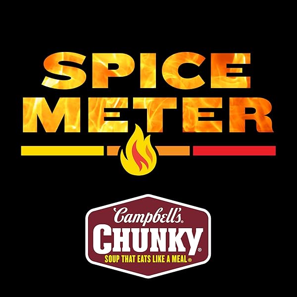 CAMPBELL’S CHUNKY SPICY SAUSAGE MAC SOUP, 18.8 OZ CAN