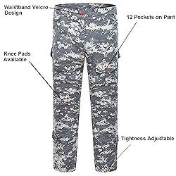 SANYETS Tactical Suit,Military Pants and Shirt,Cap