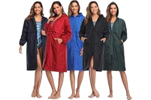 Adoretex Unisex Swim Parka Water Resistant Warm Coat Water Sports Swim Parka for Adults & Kids