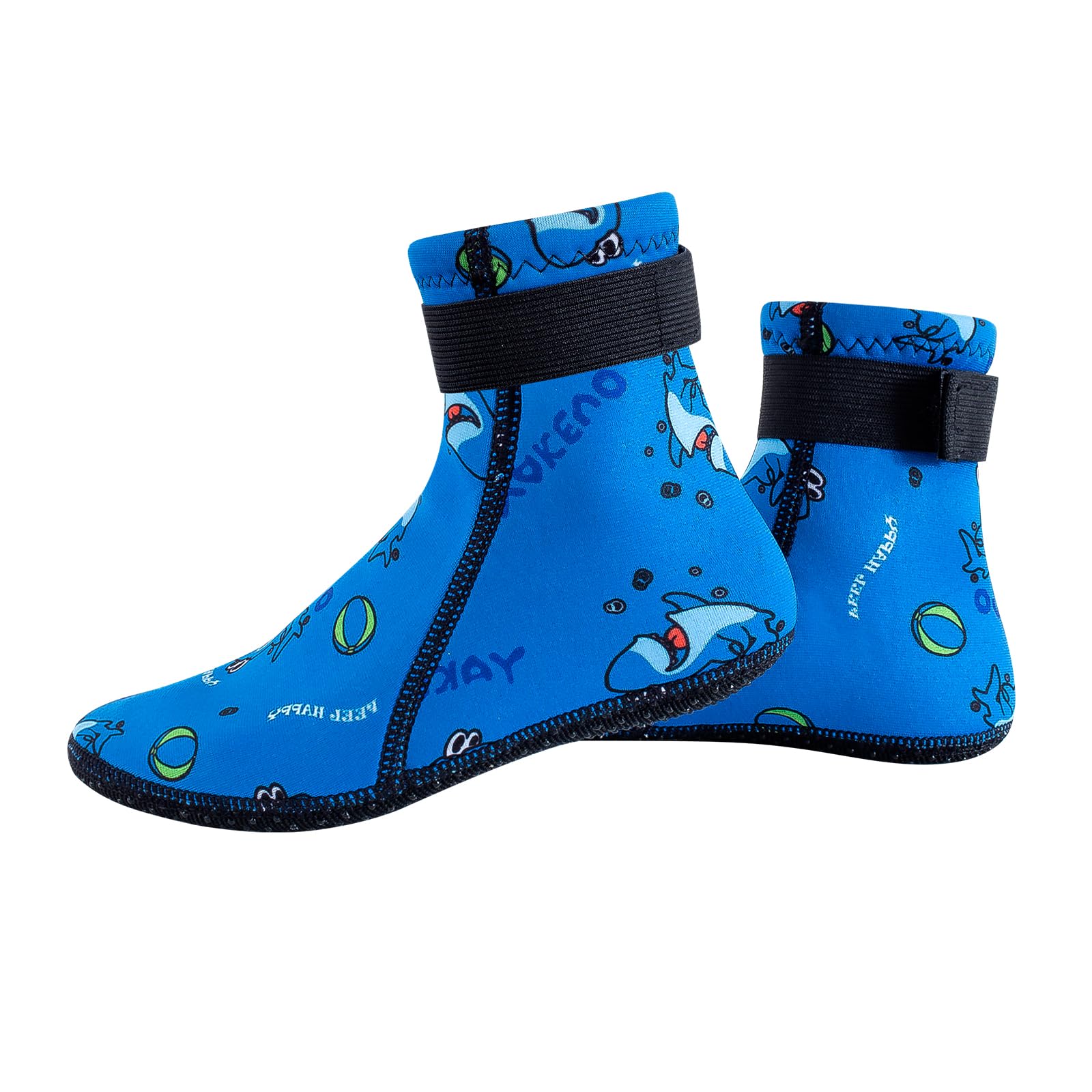 YDQUANI Kids Neoprene Socks 3mm Wetsuit Socks Thermal Anti-Slip Water Boots Children Diving Socks for Boys Girls Open Water Swimming Surfing Paddleboarding