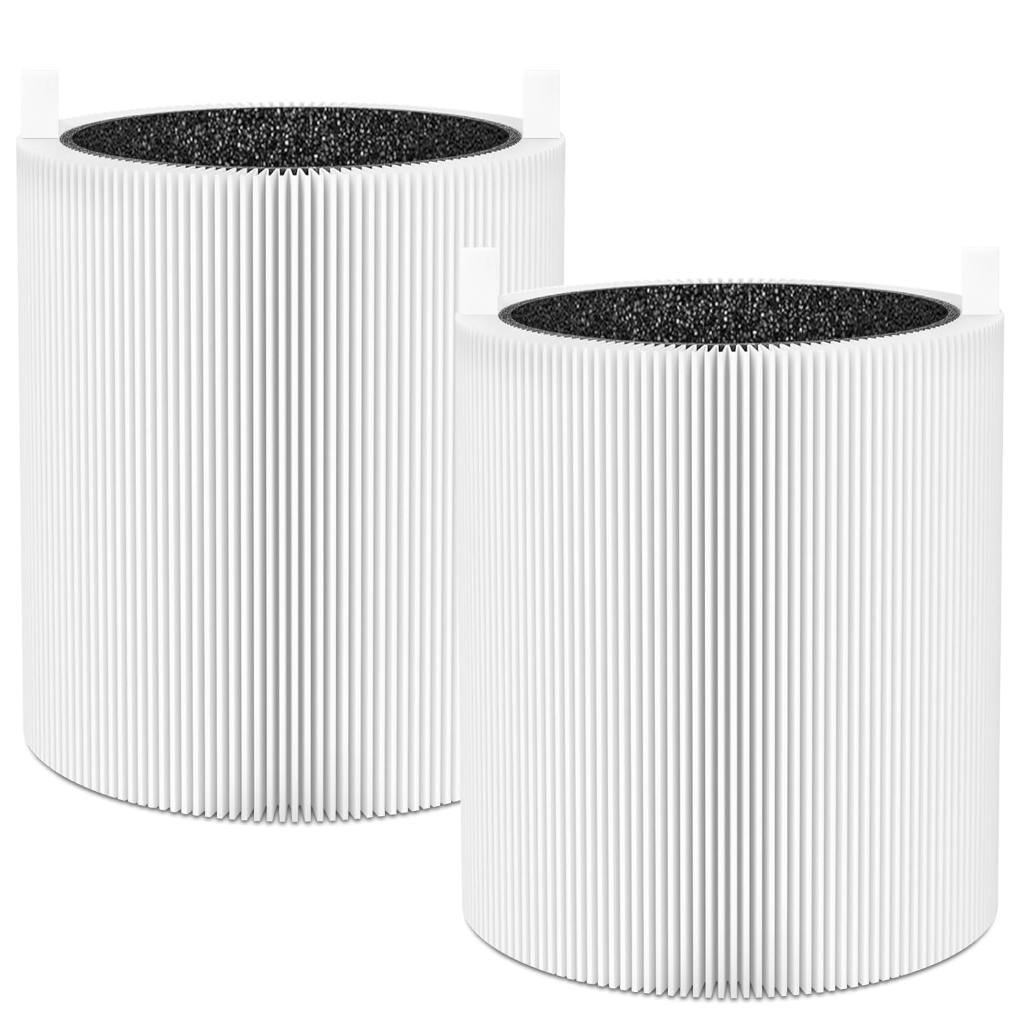 sieloonger Blue Pure 511 Replacement Air Filter Compatible with Blueair Blue Pure 511 AIR Purifier,2-in-1 Filter of H13 True HEPA Activated Carbon Filter,Pack of 2