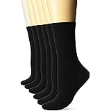 Amazon Essentials Women's 6-Pack Casual Crew Sock