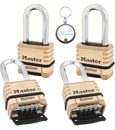 Lucchetti con combinazione finitura in ottone - Master Lock