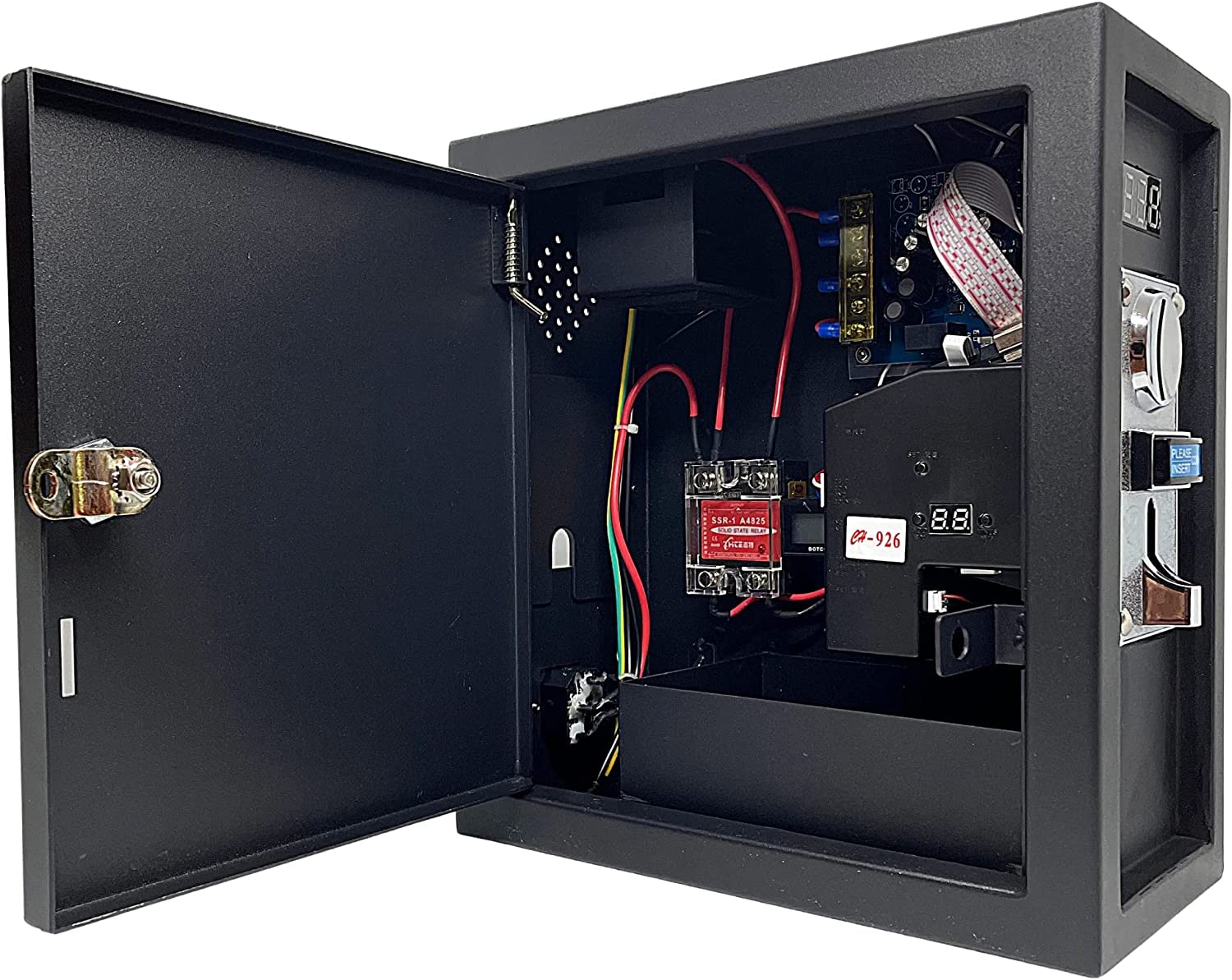 Photo 1 of Sintron ST-002 110V Coin Operated Timer Control Power Box for Electronic Device Vending Machine, Gaming Machines, Massage Chairs, Shoe Polishers, Washing Machines, Chargers, Dryers, Auto Car Wash, PCs