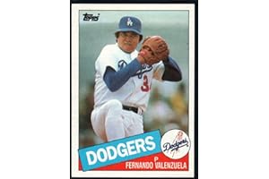 Baseball MLB 1985 Topps #440 Fernando Valenzuela Dodgers