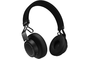 Jabra Move Style Edition, Black – Wireless Bluetooth Headphones with Superior Sounds Quality, Long Battery Life, Ultra-Light and Comfortable Wireless Headphones, 3.5 mm Jack Connector Included