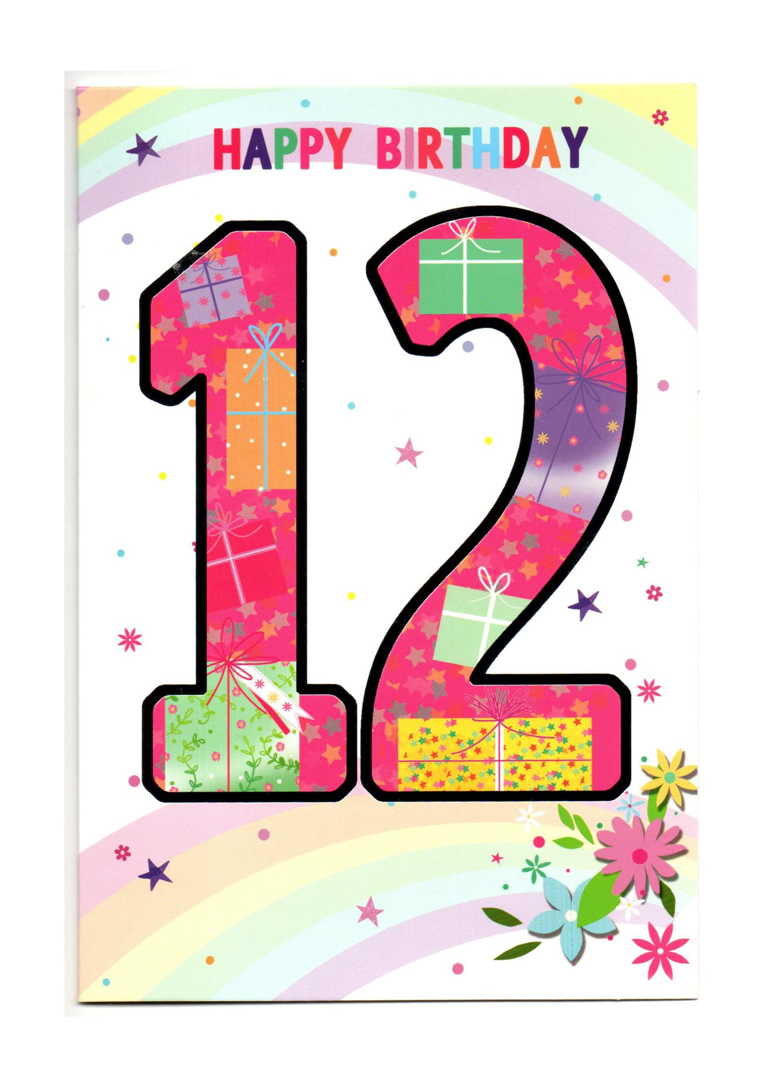 Birthday Card for a twelve (12) year old girl