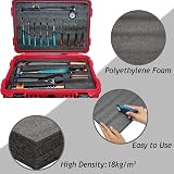 Wonninek 2Pack Pick Foam Insert 400x300mm Cubed for Case Storage Drawer Tabletop view 3