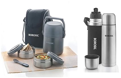 borosil hydra hot & fresh lunch box