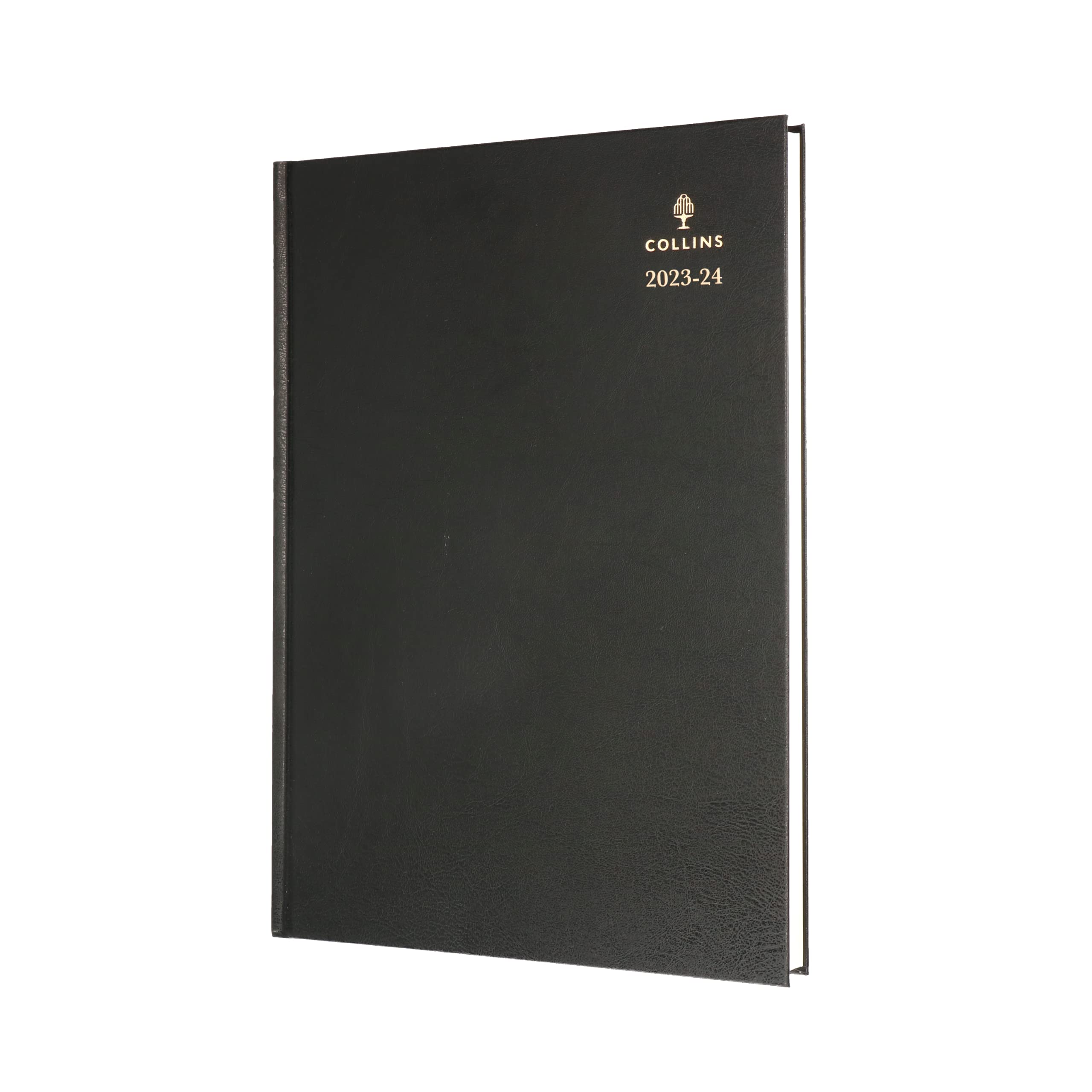Collins Standard Desk Academic 2023-24 A4 Week To View Mid Year Diary Planner (Appointments) FSC MIX Paper School, College or University Term Journal - July 2023 to July 2024 - Black - 40M.99-2324