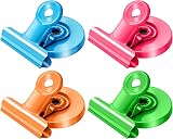 Artcut 4 Pack Magnetic Clips Colorful Fridge Whiteboard Magnets Strong