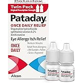 Pataday Once Daily Relief Allergy Eye Drops by Alcon, for Eye Allergy Itch Relief, 2.5 ml (Pack of 2)