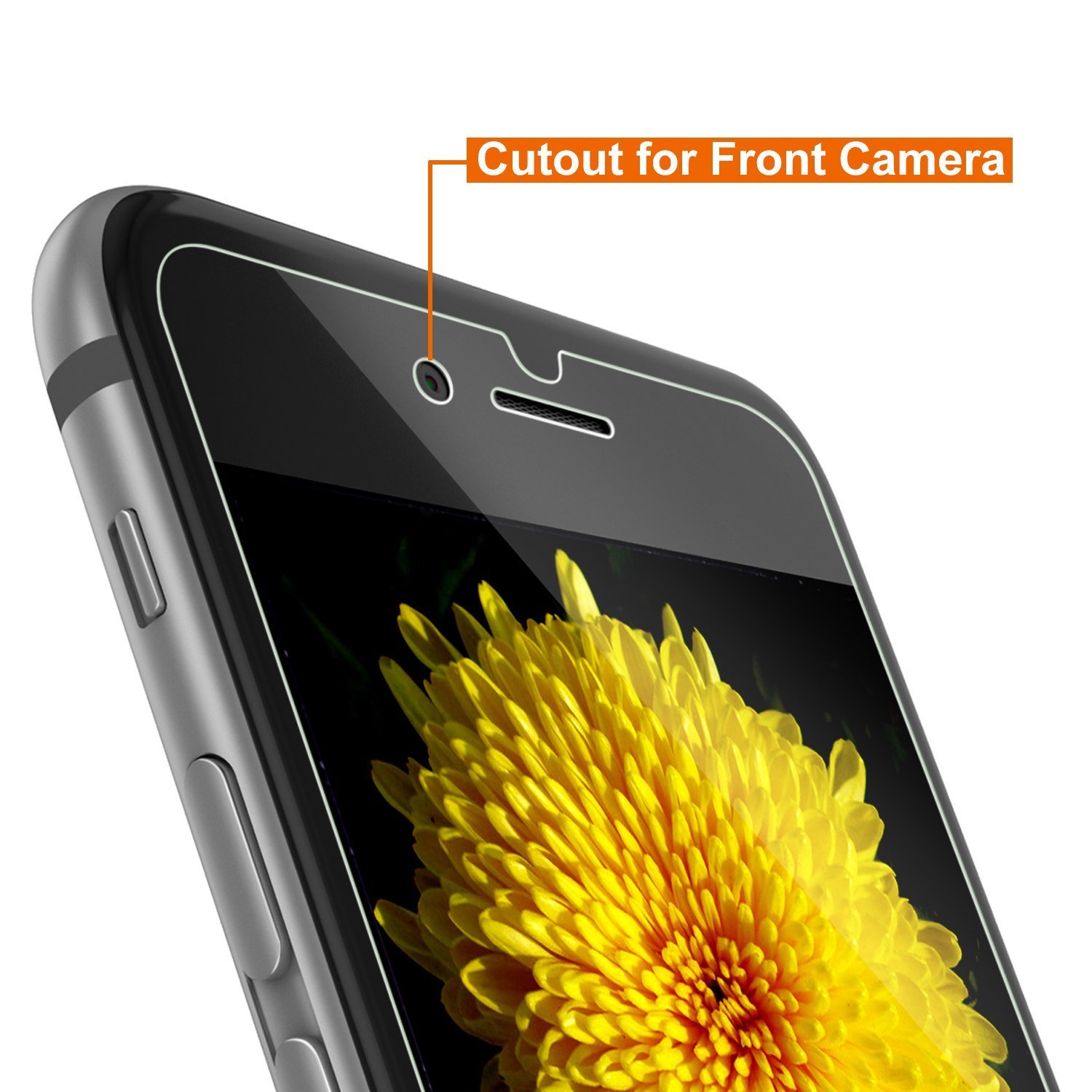 Ultra Clear 9H iPhone 6 6S PLUS Screen Protector SOWTECH HD 2 Packs Premium Tempered Glass Vandal Scratch Proof 0.33MM Slim Protective Film Classical Cover Anti Fingerprint Bubble Stain ETI Clear