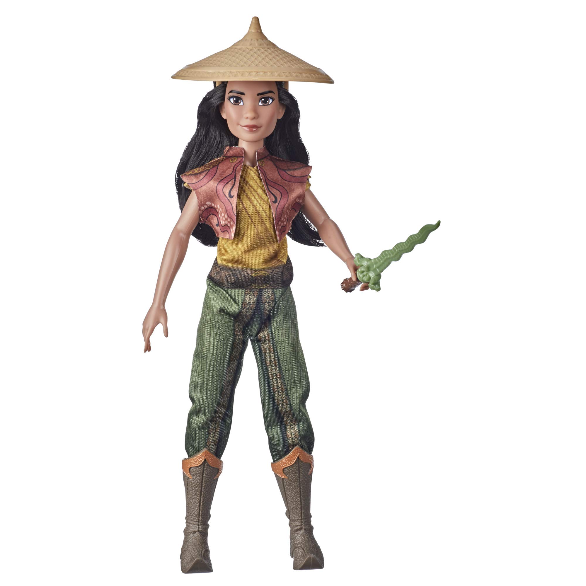 Disney Raya and the Last Dragon Raya's Adventure Styles, Fashion Doll with Clothes, Shoes and Sword Accessory, Toy for Children 3 Years and Up