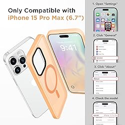 GONEZ Magnetic for iPhone 15 Pro Max