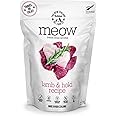 The New Zealand Natural Pet Food Co. Meow Freeze Dried Cat Food - Lamb & Hoki Recipe, High Protein Cat Treats, Meals & Toppers, Dry Cat Food,1.76 oz