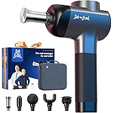BOB AND BRAD X6 Pro Massage Gun Deep Tissue Percussion with Metal Head Therapy, Professional Muscle Massage Gun for Athletes, Electric Massager Gun for Pain Relief,Christmas Gift for Men Women Dad Mom