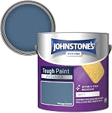 Johnstone's Vintage Denim Washable Matt Emulsion Paint 2.5L Stain Resistant view 2