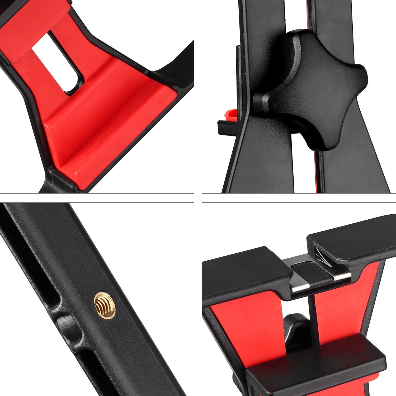 Crazefoto U Rig Pro Smartphone Video Rig, iPhone Filmmaking Case, Phone Video Stabilizer Grip Tripod Mount for Videomaker Film-maker Videographer for iPhone X 8 Plus Sumsang