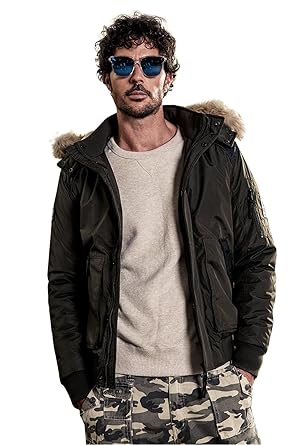 Amazon ミリタリージャケット ダウンジャケット メンズ 中綿 厚手